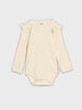 Sinsay Baby Girl’s Frill Shoulder Long Sleeve Bodysuits 3-Pack | Sinsay in Lebanon