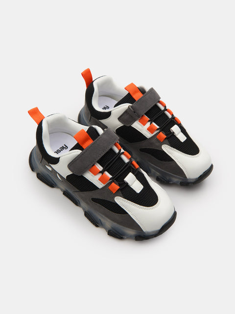 Sinsay Boy's  Black/White Glowing  Sneakers | Sinsay in Lebanon