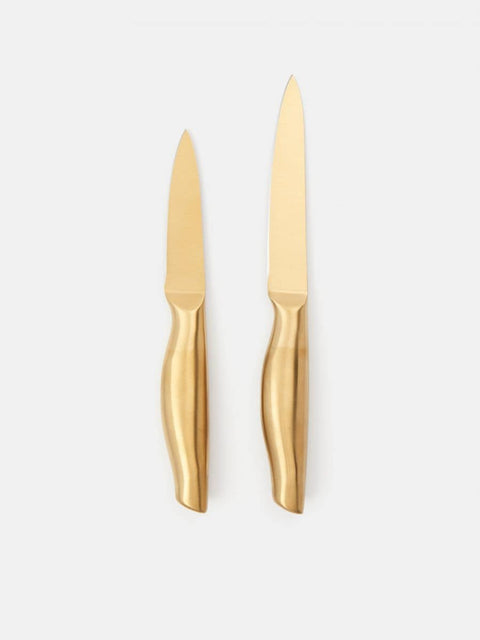 Sinsay Gold Tone 2 Pack Knives Set |Sinsay In Lebanon