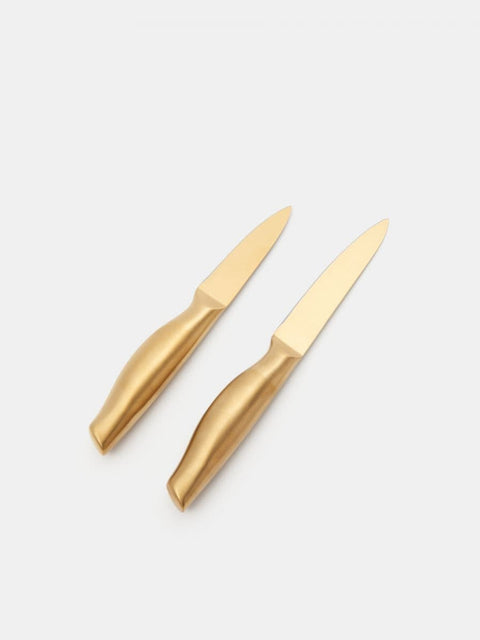 Sinsay Gold Tone 2 Pack Knives Set |Sinsay In Lebanon