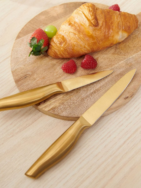 Sinsay Gold Tone 2 Pack Knives Set |Sinsay In Lebanon