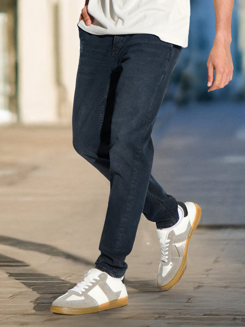 Sinsay Men's Steel Blue Slim-Fit Jeans | Sinsay In Lebanon