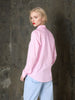 Sinsay Women’s Pink Striped Cotton Shirt | Sinsay in Lebanon