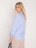 Sinsay Women's Blue Striped Cotton Shirt | Sinsay In Lebanon