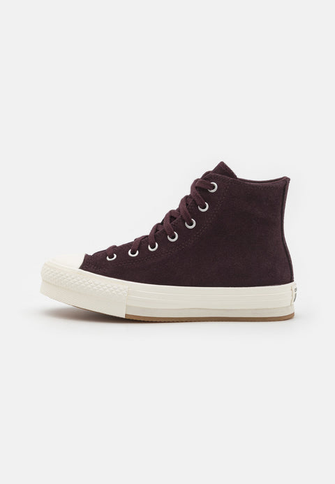 Converse Unisex Bloodstone/Egret/Honey Suede Chuck Taylor All Star Eva Lift Sneakers | Converse In Lebanon