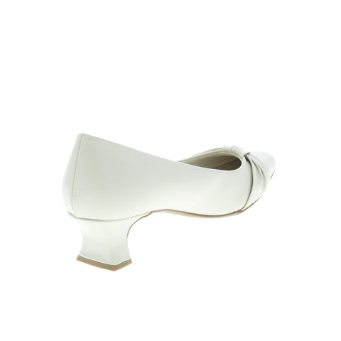 Easy Street Women's White Waive Pumps Heel  |  Easy Street in Lebanon