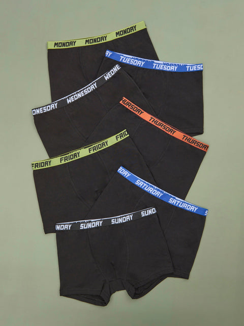 Sinsay Boy's Black 7-Pack Boxers | Sinsay In Lebanon