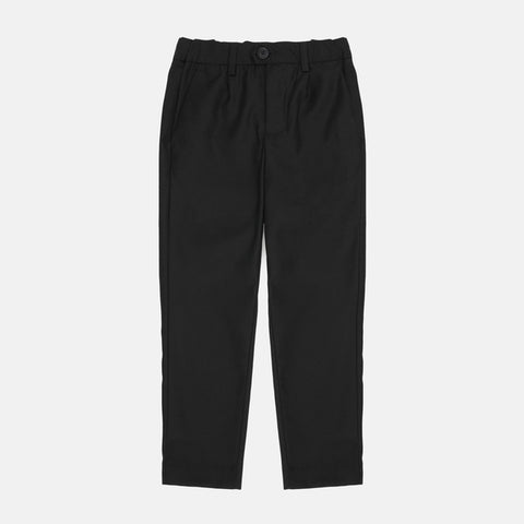 Black pants on a white background