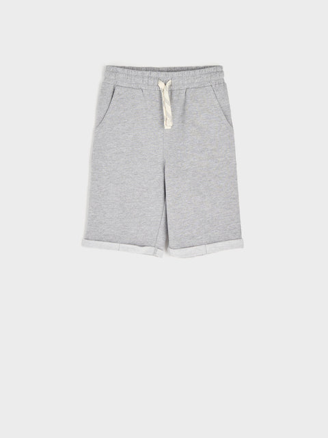 Sinsay Baby Boy's Light Gray Comfy Drawstring Waist Shorts | Sinsay In Lebanon