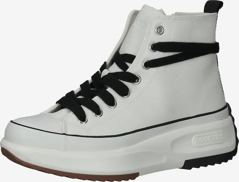 Dockers Women's White Canvas Sneakers |Dockers  in Lebanon