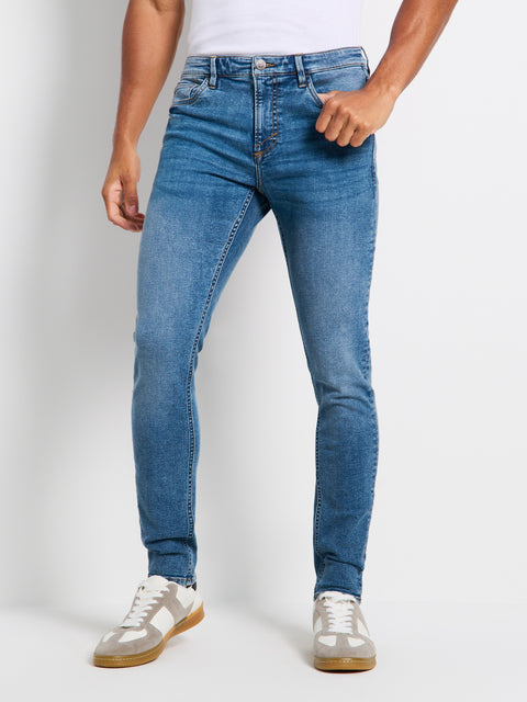 Sinsay Men's Blue Super Skinny Jeans | Sinsay In Lebanon