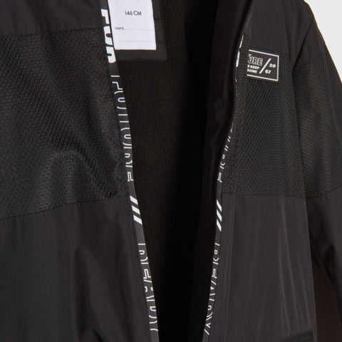 Sinsay Boy's Black Hooded Jacket With Print | Sinsay In Lebanon