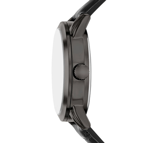 Folio Men's Black Strap Automatic Watch 44mm | Folio In Lebanon