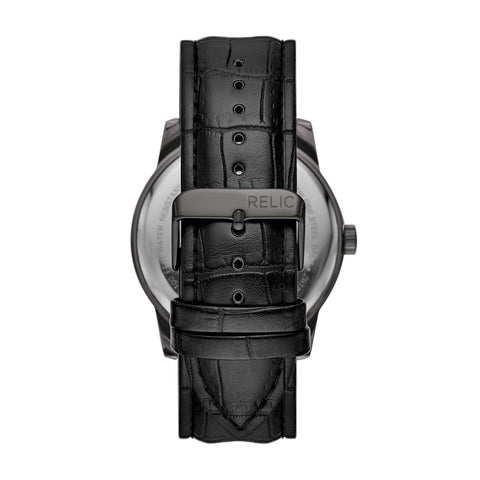 Folio Men's Black Strap Automatic Watch 44mm | Folio In Lebanon