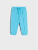 Sinsay Baby Boy's  Bright Blue Casual Cotton Drawstring Joggers  | Sinsay In Lebanon