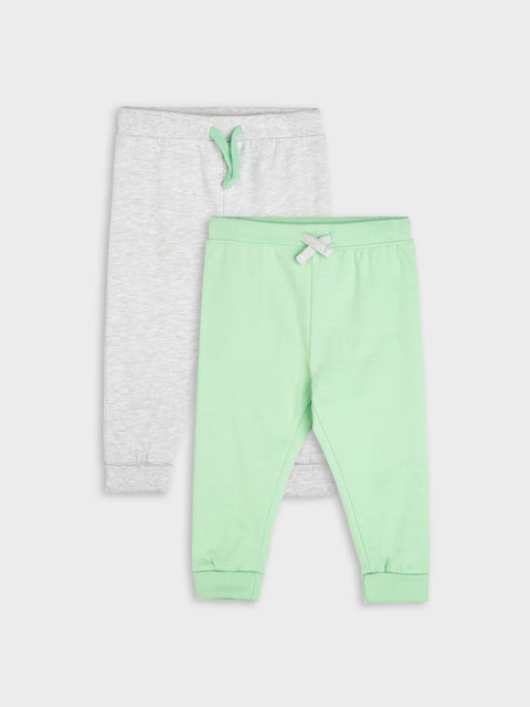 Sinsay Baby Boy's Grey & Light Green 2 Pack Sweatpants | Sinsay In Lebanon