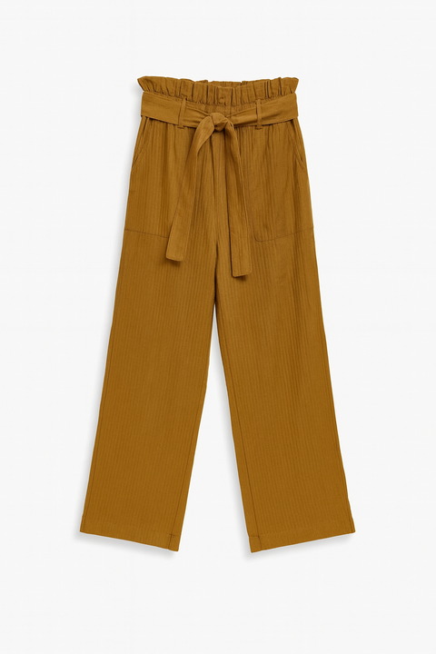 POMPdeLUX Girl's Dark Camel Jennifer Trousers |POMPdeLUX in Lebanon