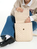 Sinsay Women's Beige Leather Backpack | Sinsay In Lebanon