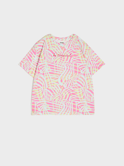 Sinsay Girl's Multicolor T-Shirt | Sinsay In Lebanon