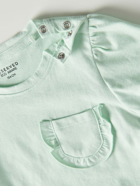 Sinsay Girl's Mint Green T-Shirt |Sinsay In Lebanon