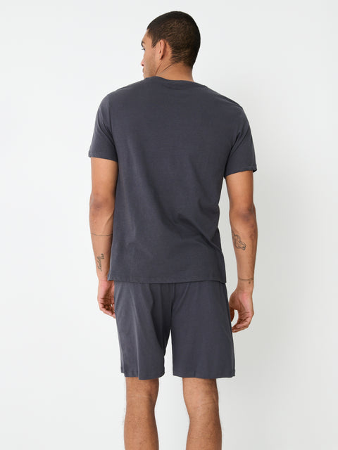 Sinsay Men's Dark Grey Two piece Pajama Set | Sinsay in Lebanon