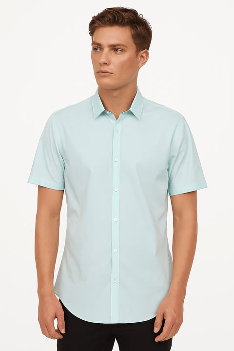 Galaxy Men's Aqua Shirt ABF4030.1