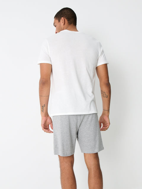 Sinsay Men's Grey/White Two-piece Pajama Set | Sinsay in Lebanon
