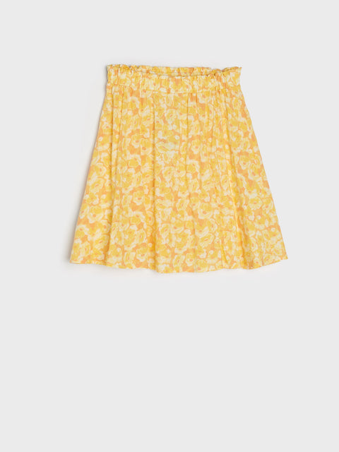 Sinsay Girl's Yellow Floral Skirt | Sinsay In Lebanon