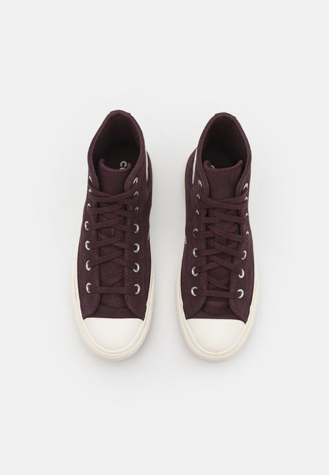 Converse Unisex Bloodstone/Egret/Honey Suede Chuck Taylor All Star Eva Lift Sneakers | Converse In Lebanon