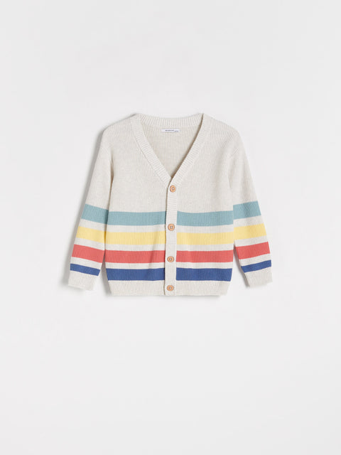 Reserved Baby Boy's Multicolor Striped Cardigan | Reserved In Lebanon