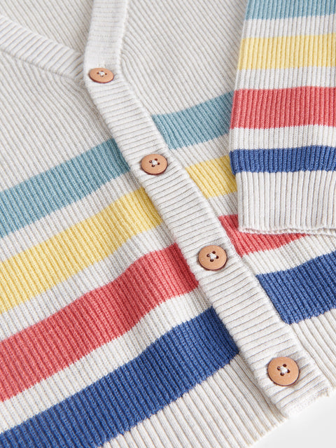Reserved Baby Boy's Multicolor Striped Cardigan | Reserved In Lebanon