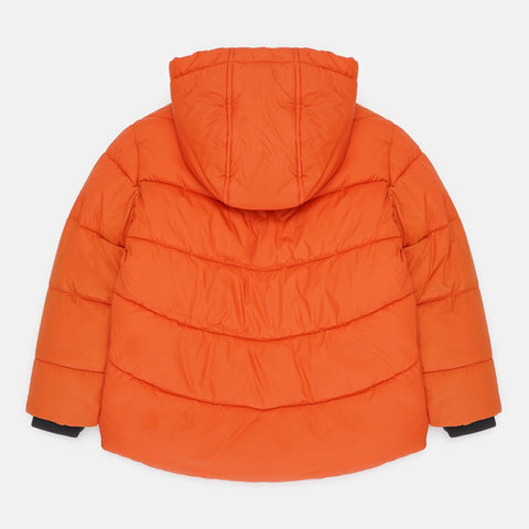 Reserved Boy's Orange Puffer Winter Hooded Jacket |Reserved In Lebanon