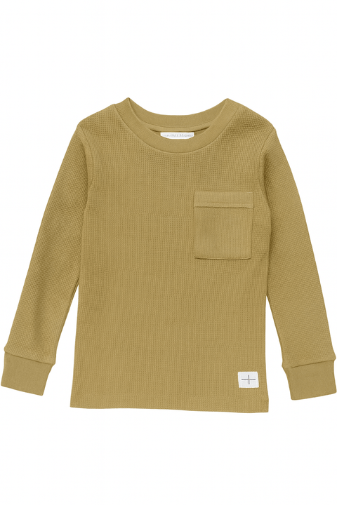 POMPdeLUX Boy's Acorn Ecric Long-Sleeve Blouse |POMPdeLUX in Lebanon