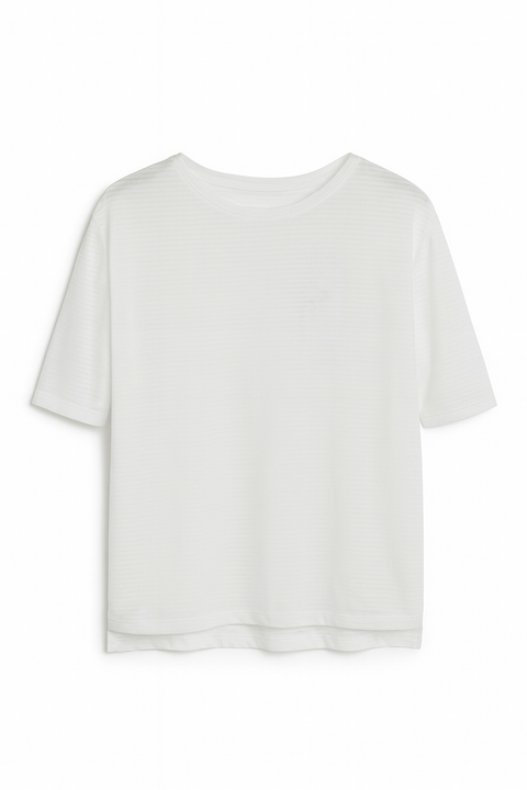 Zabaione Women's White Pulli Mary 1/2 Sleeve Blouse |Zabaione In Lebanon