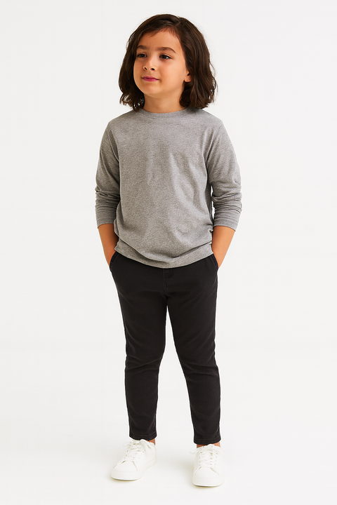 POMPdeLUX Boy's Washed Black Jeans | POMPdeLUX in Lebanon