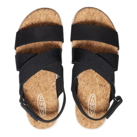 Keen Women's Black Elle Criss Cross Sandal | Keen In Lebanon