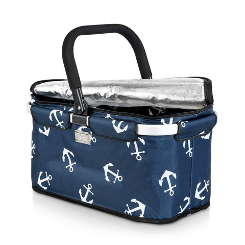Genius Falco Premium Navy Anchor Printed Picnic Bag | Genius in Lebanon