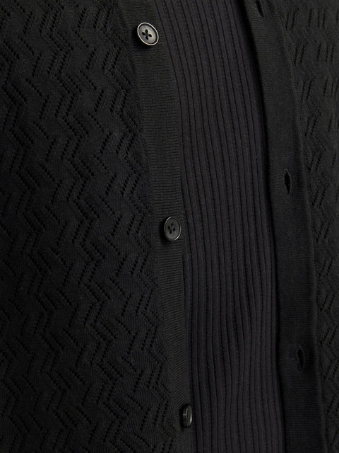 Jack & Jones Men's Black Comfort fit Button Up Shirt|Jack & Jones In Lebanon