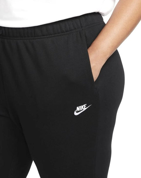 Nike Women's Black Plus Size Club Fleece Sweatpants | Nike in Lebanon