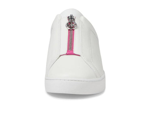 Michael Kors Women's White Mismatched Keaton Zip Slip-On Sneaker | Michael Kors In Lebanon