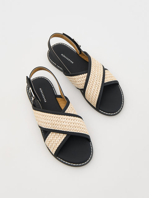 Reserved GIRL's Black Ankle Strap Sandals | Reserved In Lebanon