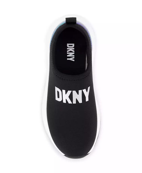 DKNY Little And Big Girl's Black Taylor Tanya Slip On Sneakers | DKNY In Lebanon