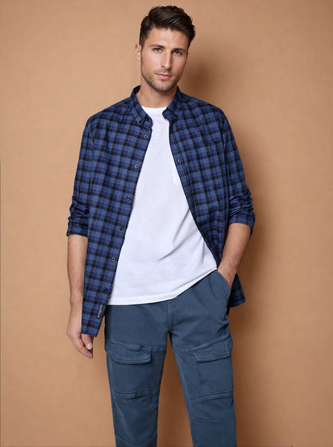 Sinsay Men's Navy Comfort Legs Mid Waist Jogger|Sinsay In Lebanon