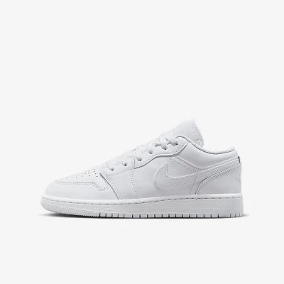 Nike Air Jordan Unisex White 1 Low GS Sneakers | Nike In Lebanon
