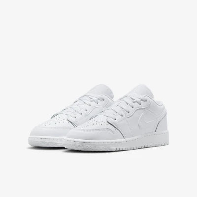 Nike Air Jordan Unisex White 1 Low GS Sneakers | Nike In Lebanon