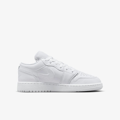 Nike Air Jordan Unisex White 1 Low GS Sneakers | Nike In Lebanon