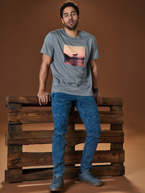 Sinsay Men's Blue Slim Jeans | Sinsay in Lebanon