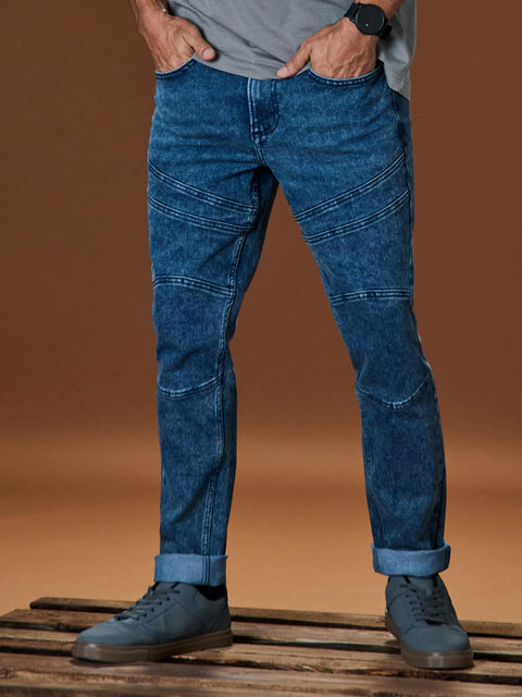 Sinsay Men's Blue Slim Jeans | Sinsay in Lebanon