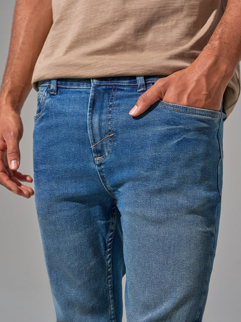 Sinsay Men's Blue Denim Skinny Fit  Jeans  |Sinsay  in Lebanon