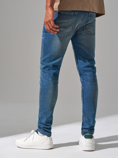 Sinsay Men's Blue Denim Skinny Fit  Jeans  |Sinsay  in Lebanon